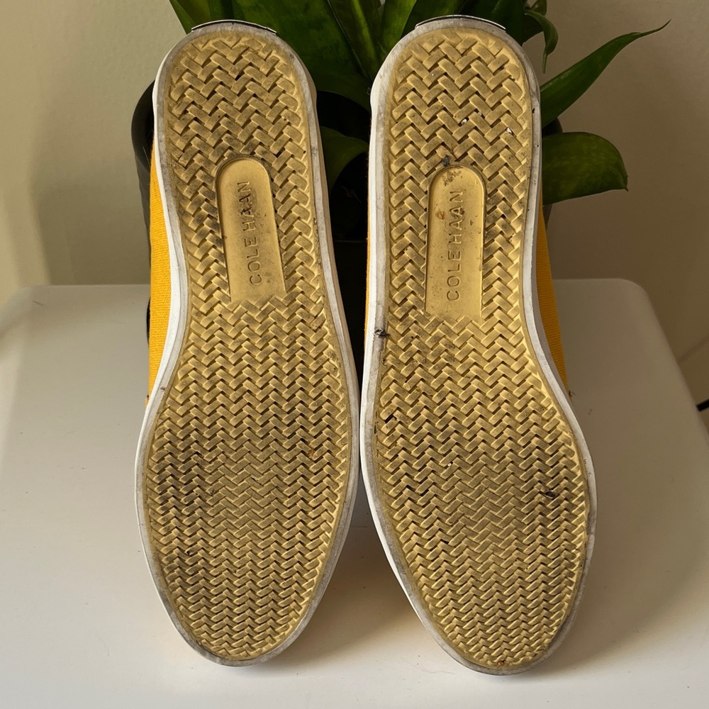 Cole Haan Yellow Loafers - Picture 5 of 6